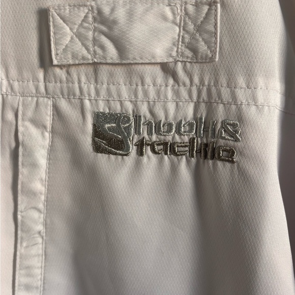 White Racing Team Button-Up Shirt - Picture 5 of 9